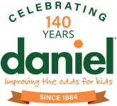 Daniel Kids logo 140th Anniversary